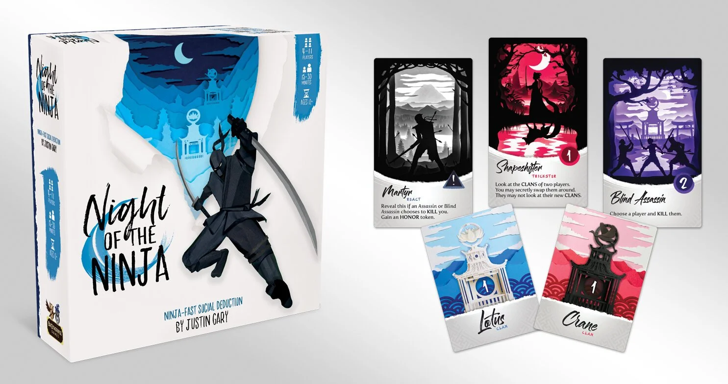 Night of the Ninja 2 Player Rules — Brotherwise Games